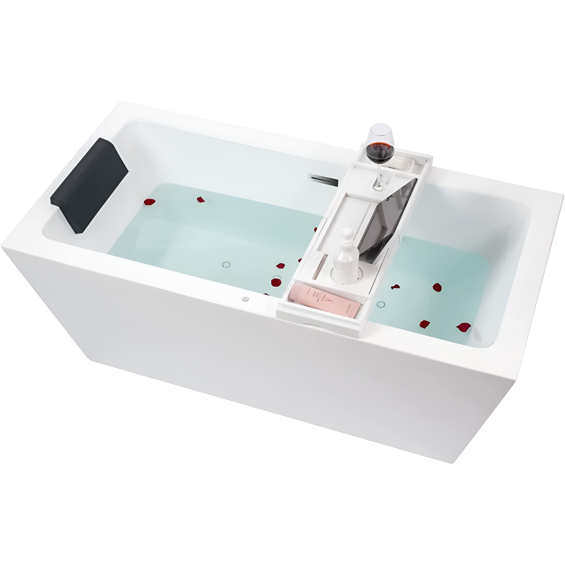 67" Acrylic Freestanding Soaking Bathtub