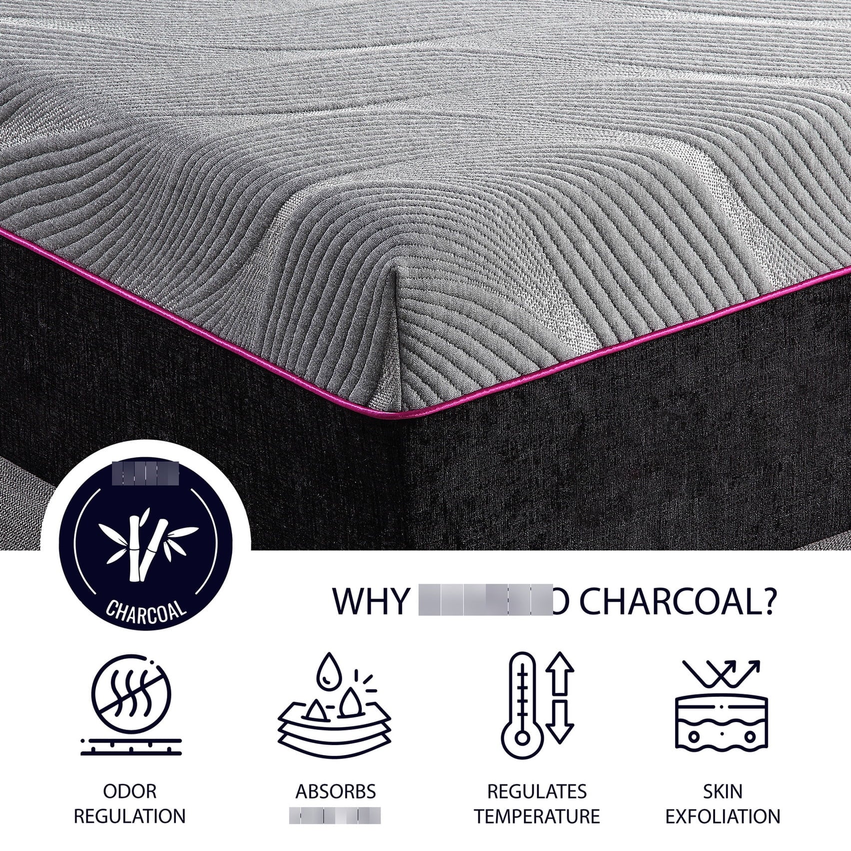 4-Layer Cooling Mattress with Gelcare Foam / Contouring Support for Body Curves
