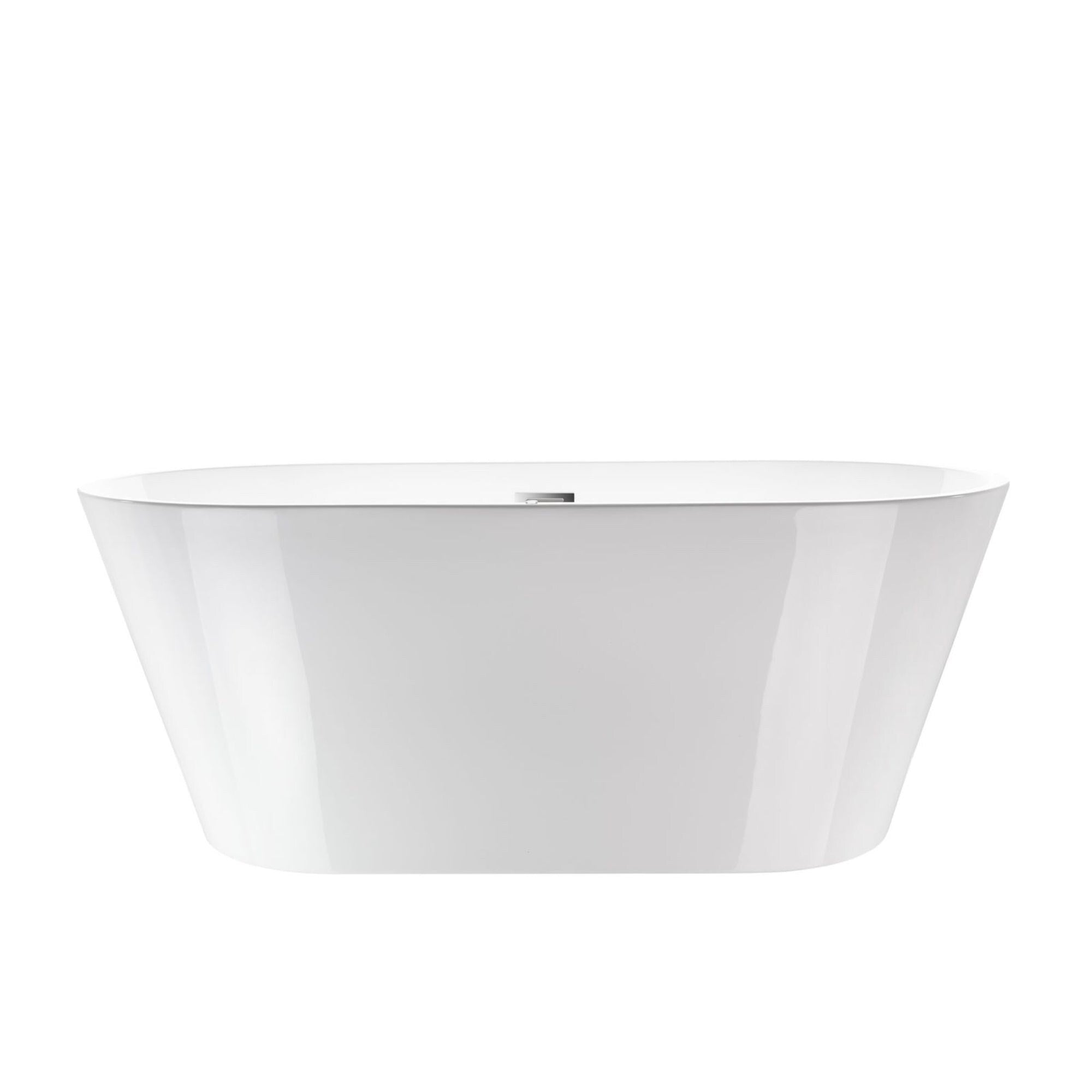 54" Acrylic Freestanding Soaking Bathtub